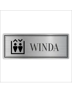 Tabliczka Personalizowany z Grawerem Grawerowana Piktogram