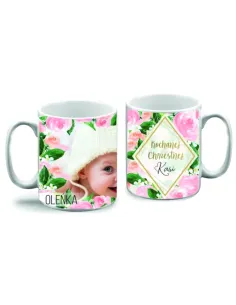 Kubek z Nadrukiem Personalizowany Kochanej Chrzestnej Imię