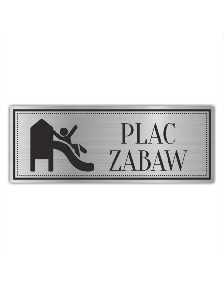 Tabliczka Personalizowany z Grawerem Grawerowana Plac
