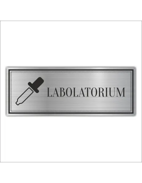 Tabliczka – Grawerowana Piktogram Laboratorium Medyk