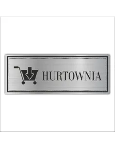 Tabliczka Grawerowana Piktogram Sklep Personalizowany
