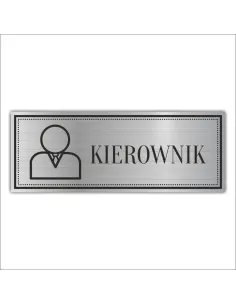 Tabliczka – Grawerowana Kierownik Zarządzca Sekretarz