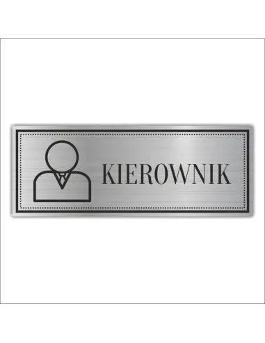 Tabliczka – Grawerowana Kierownik Zarządzca Sekretarz
