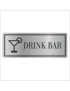 Tabliczka Personalizowany z Grawerem Grawerowana Drink