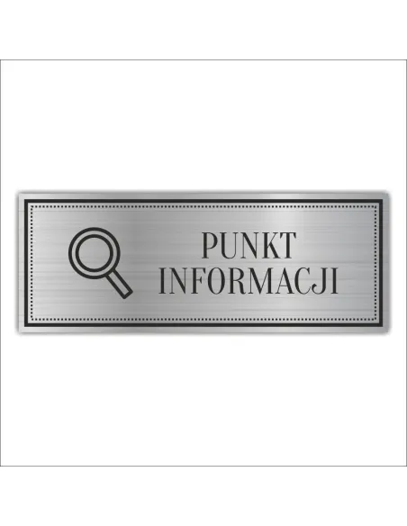 Tabliczka Personalizowany z Grawerem Grawerowana Punkt