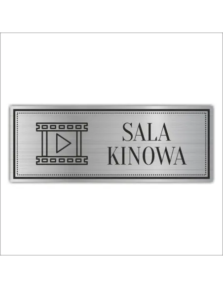 Tabliczka Grawerowana Sala Kinowa Projekcja Personalizowany