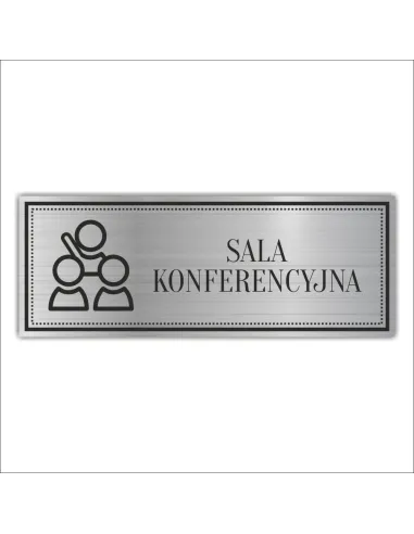 Tabliczka Grawerowana Sala Konferencyjna Studio z Grawerem