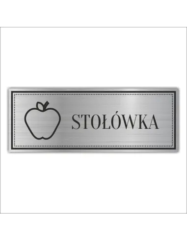 Tabliczka – Grawerowana Piktogram Stołówka Jadalnia