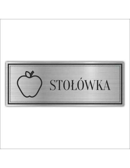 Tabliczka – Grawerowana Piktogram Stołówka Jadalnia