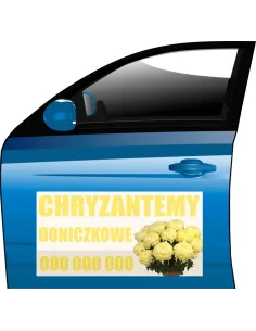 Reklama Magnetyczna Magnesy Reklama Magnetyczna Chryzantemy