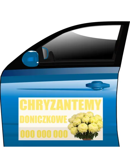 Reklama Magnetyczna Magnesy Reklama Magnetyczna Chryzantemy