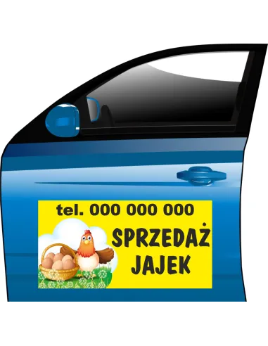 Magnesy Reklamowe Różne Wzory Sprzedaż Jaj Jajka z Nadrukiem