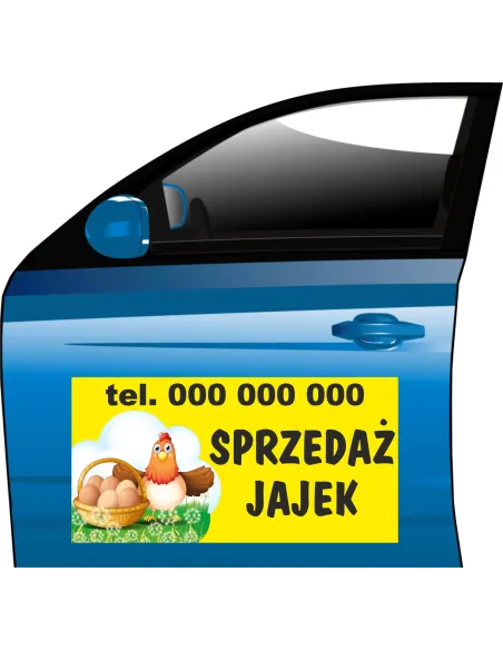 Magnesy Reklamowe Różne Wzory Sprzedaż Jaj Jajka z Nadrukiem