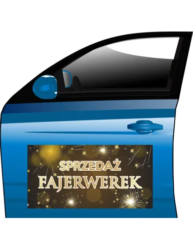 Magnes Reklamowy Fajerwerki 30x60 cm – cm Twoja Reklama