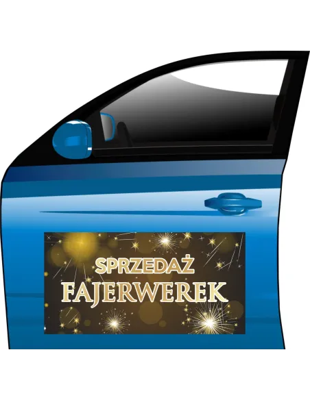 Magnes Reklamowy Fajerwerki 30x60 cm – cm Twoja Reklama
