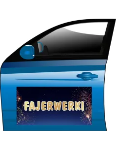 Baner Personalizowany z Nadrukiem Reklamowy 30x60 cm