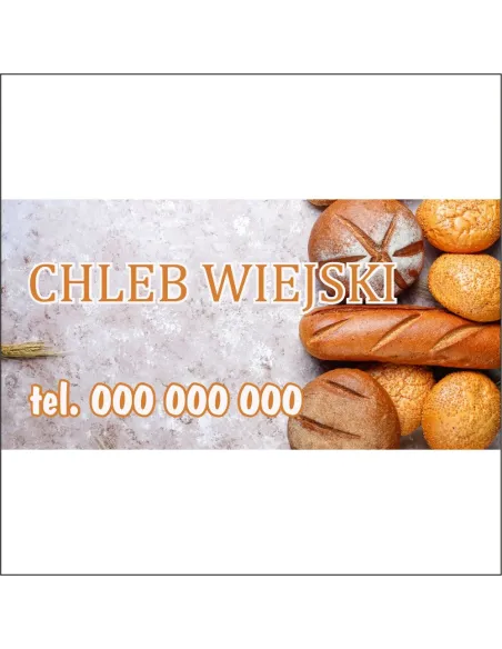 Baner z Nadrukiem Reklamowy 100x200 cm Reklama Lider