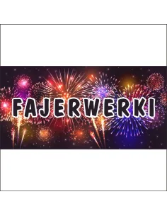 Baner z Nadrukiem Reklamowy 200x100cm Billboard Reklama