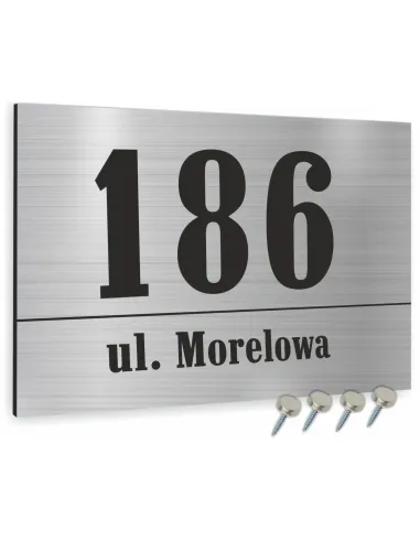 Tablica Aluminiowa Adresowa Tabliczka Numer Domu 30x40