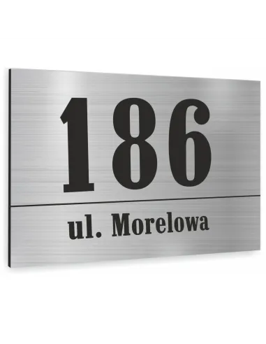 Tablica Aluminiowa Adresowa Tabliczka Numer Domu 30x40