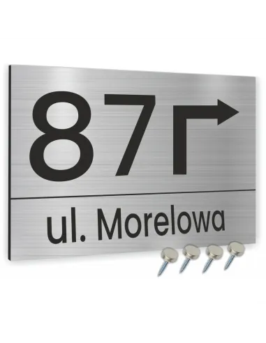 Tablica Adresowa 20x30cm Numer Domu Oznakowanie Dibond