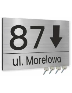 Tabliczka Tablica Adresowa Aluminiowa Kierunkowa 20x30cm