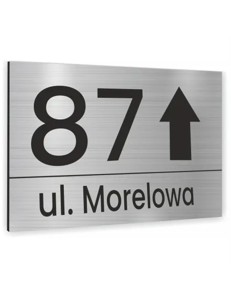 Tabliczka 20x30cm Adresowa Twoim Adresem Strzałka Numer