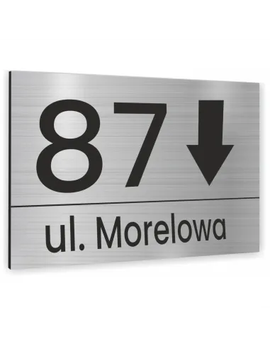 Tabliczka Tablica Adresowa Aluminiowa Kierunkowa 20x30cm