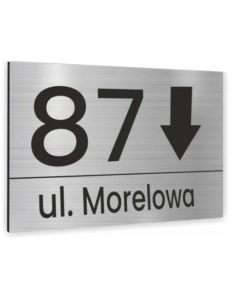 Tabliczka Tablica Adresowa Aluminiowa Kierunkowa 20x30cm
