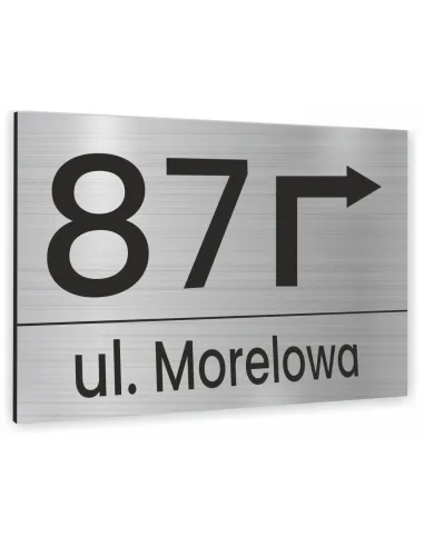 Tablica Adresowa 40x30cm Numer Domu Oznakowanie Dibond