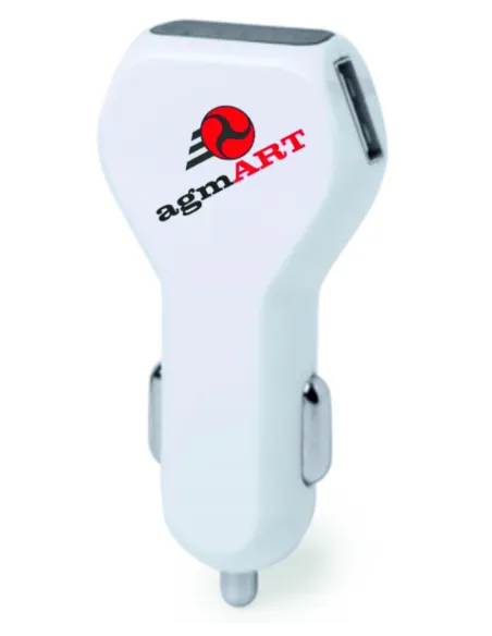 Ładowarka Samochodowa Usb z Nadrukiem z Grawerem z logo