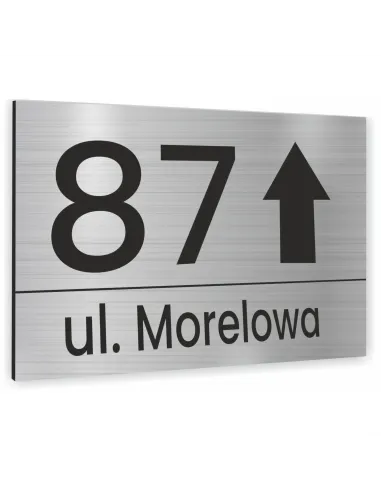Tabliczka 40x30cm Adresowa Twoim Adresem Strzałka Numer