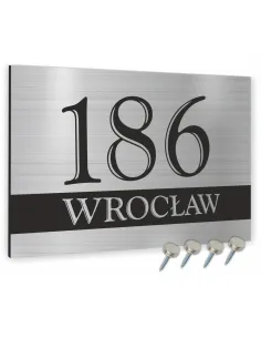 Tabliczka Adresowa Numer Domu Szyld – Aluminium 20x30 cm