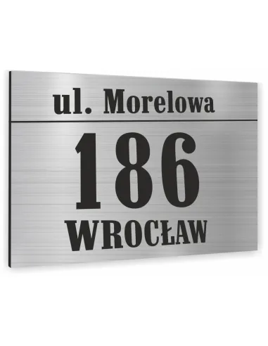 Tabliczka 15x20 Adresowa Aluminiowa Tablica Numer Domu