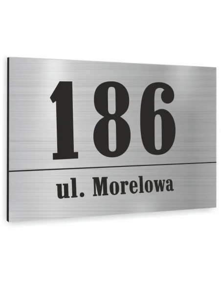 Tablica Aluminiowa Adresowa Tabliczka Numer Domu 15x20