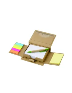 Zestaw Eko Notatek Reklamowy Nadrukiem 10 szt z Nadrukiem