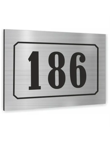 Tablica Adresowa Numerem Domu Dibond 20x15 cm z Nadrukiem