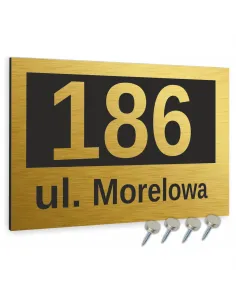 Tabliczka Adresowa Aluminiowa Tablica Numer Gotowy Projekt