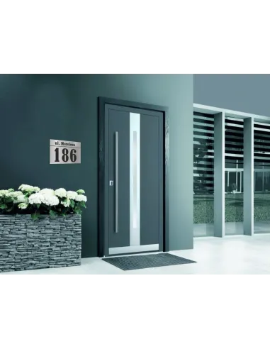 Metalowa Złota Tablica Adresowa Nazwa Ulicy Aluminium 3D