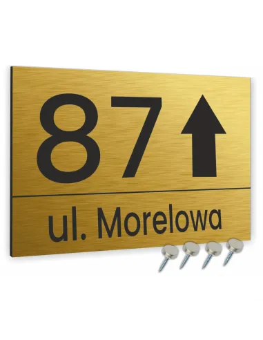 Tabliczka 20x30 cm Adresowa Twoim Adresem Strzałka