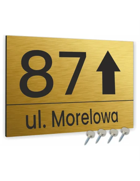 Tabliczka 20x30 cm Adresowa Twoim Adresem Strzałka