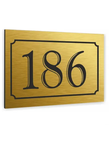 Tablica Adresowa Metalowa Nazwa Ulicy Aluminium z Projektem