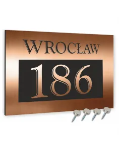 Tabliczka 15x20 Tablica Aluminiowa Adresowa Numer Domu