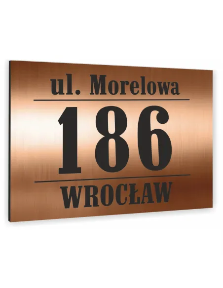 Tabliczka Adresowa Aluminiowa Tablica Numer Domu Tabliczka