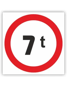 Znak Drogowy Tablica Informacyjna B18 Zakaz Wjazdu Pojazdów