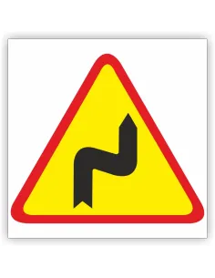 Znak Drogowy Tablica Informacyjna A – 3 Niebezpieczne