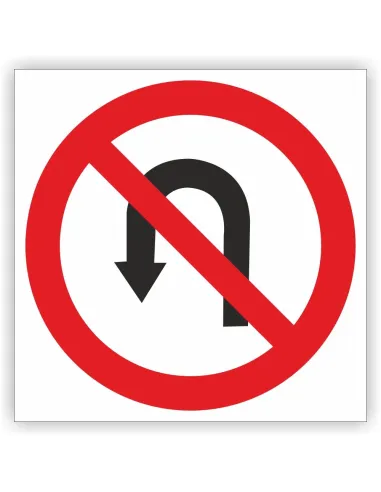 Znak Drogowy Personalizowany z Nadrukiem 40x40 cm Reklamowy