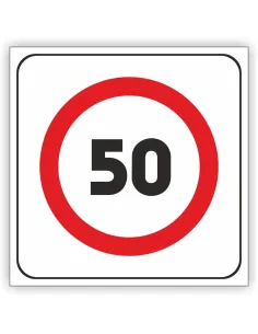 Znak Drogowy Tablica Informacyjna B43 Strefa Personalizowany