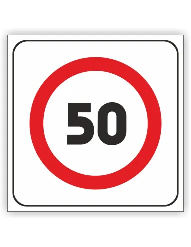 Znak Drogowy Tablica Informacyjna B43 Strefa Personalizowany