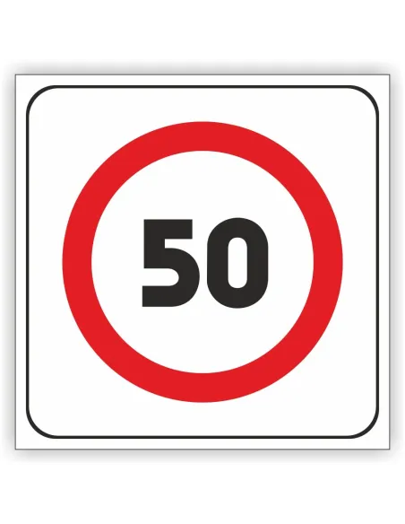 Znak Drogowy Tablica Informacyjna B43 Strefa Personalizowany